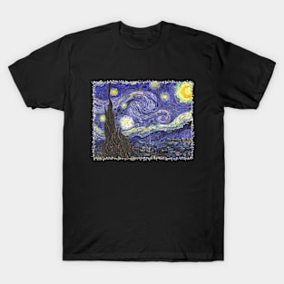 Starry Night by Vincent van Gogh T-Shirt